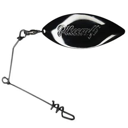 Cuillère de pêche - Pikecraft - Screw in Spinnerbait (BLACK NICKEL, 1 pcs)