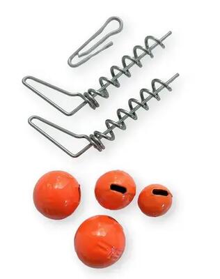 Gemonteerde haken - pikecraft - the system light set uv (lead free, 2 pcs)