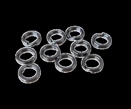 Anneau brisé - Pikecraft - Split Rings (10 pcs) (Round noir NICKEL)
