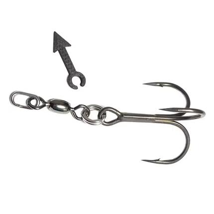 Hameçon pêche - Pikecraft - Pelagic Stinger BIG (BKK Hook 2/0 & Quick Pin)