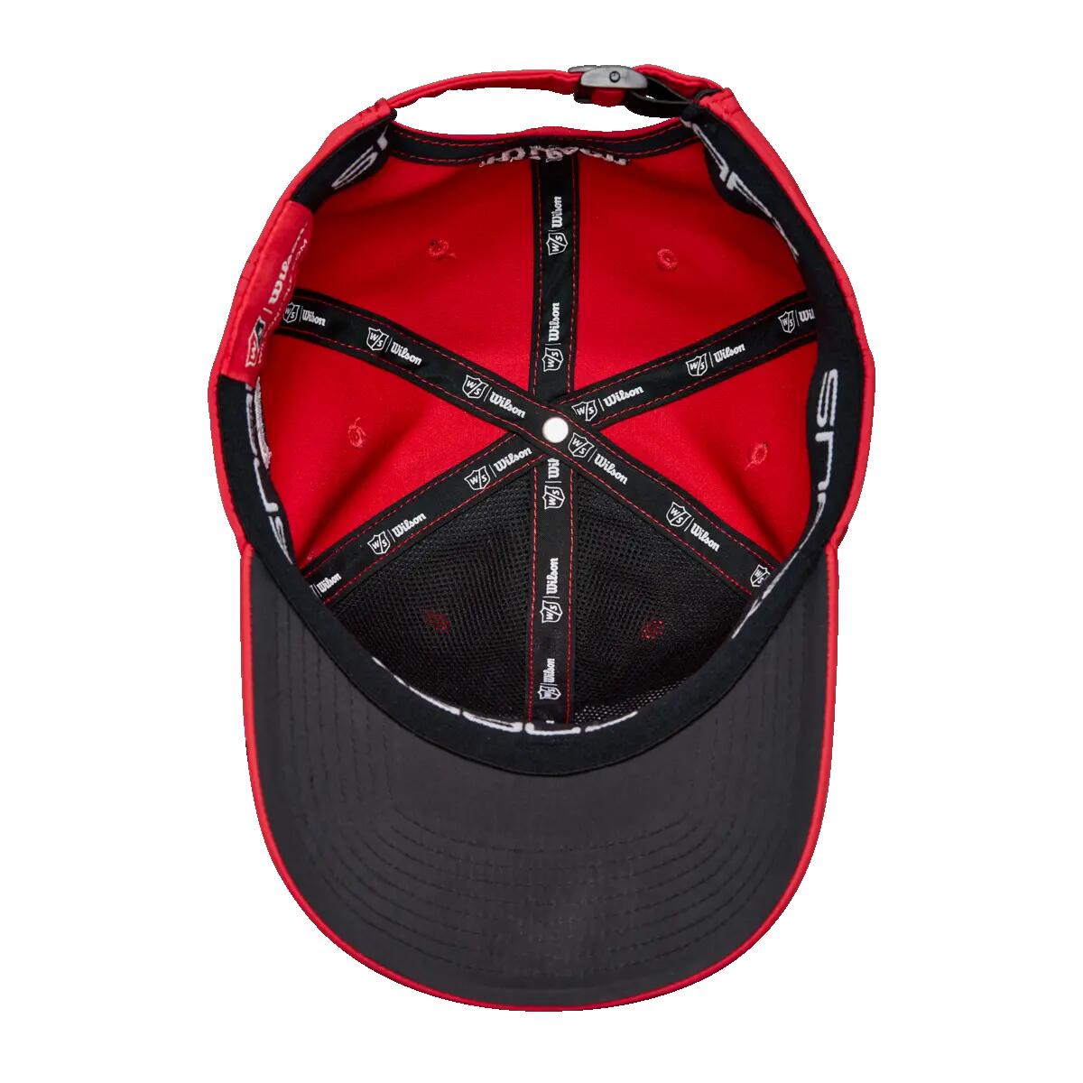 Casquette Wilson Pro Tour Rouge Blanc 5/6