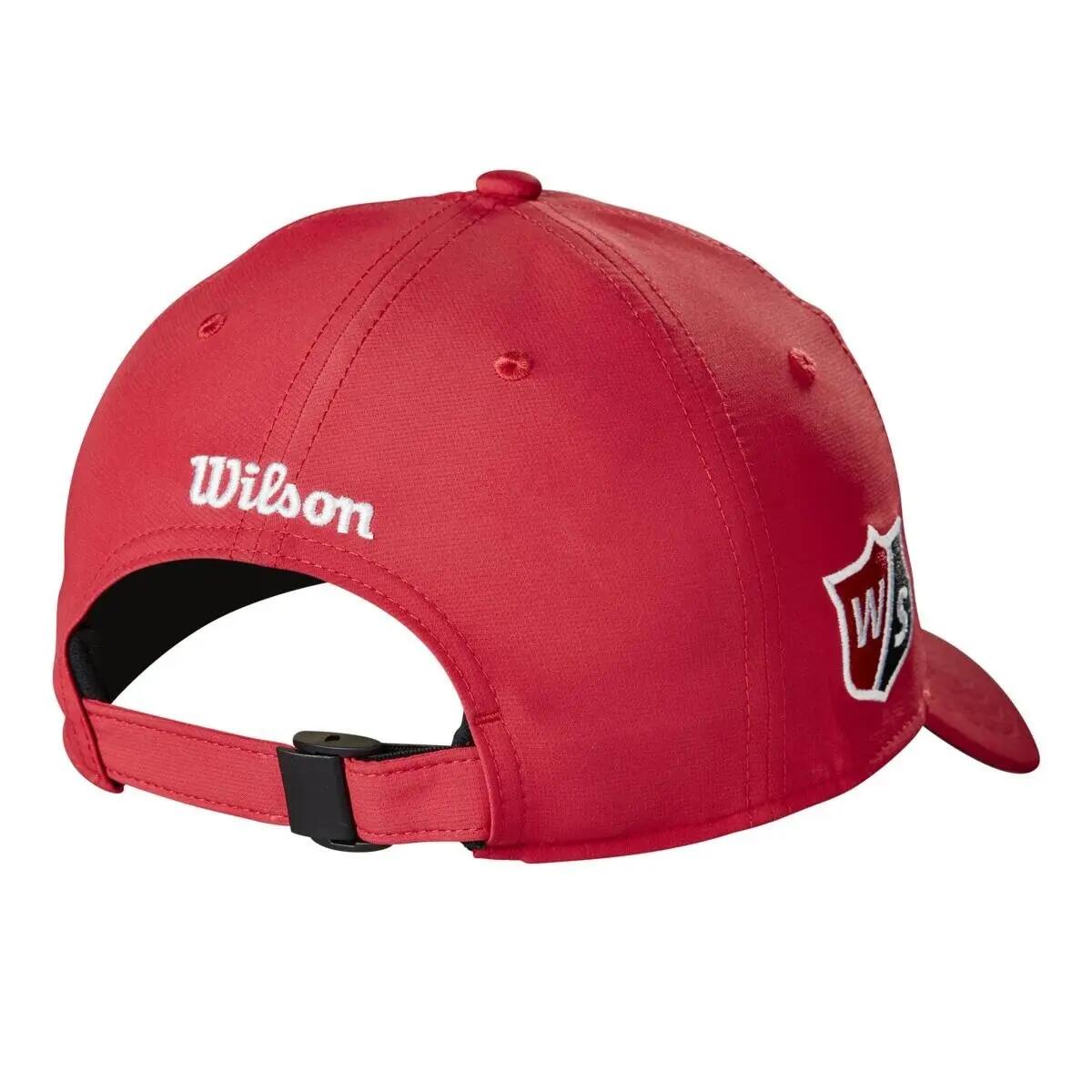 Casquette Wilson Pro Tour Rouge Blanc 3/6