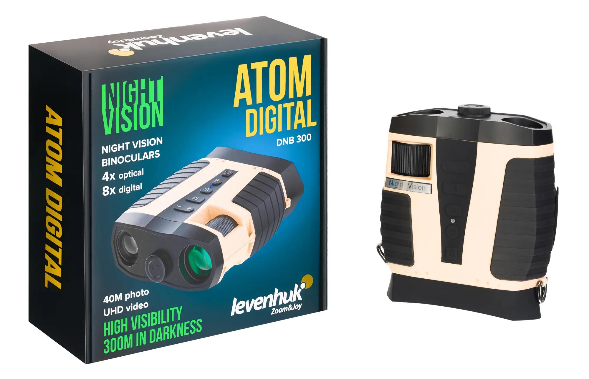 Jumelles de vision nocturne numériques Levenhuk Atom Digital DNB300 3/13