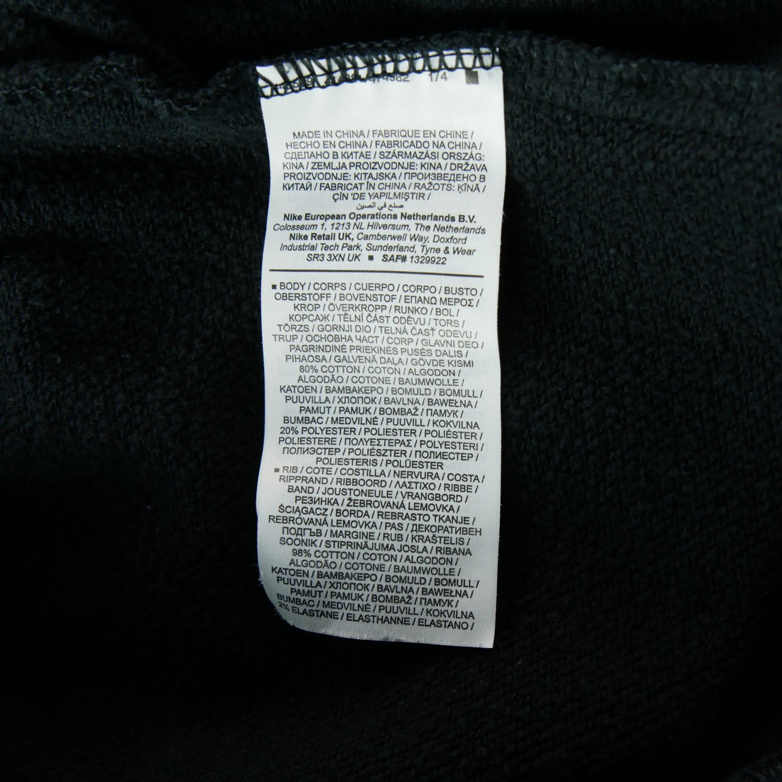 Second hand - Joggings Uomo Taglio Tapered Nero - Stato molto buono 6/7