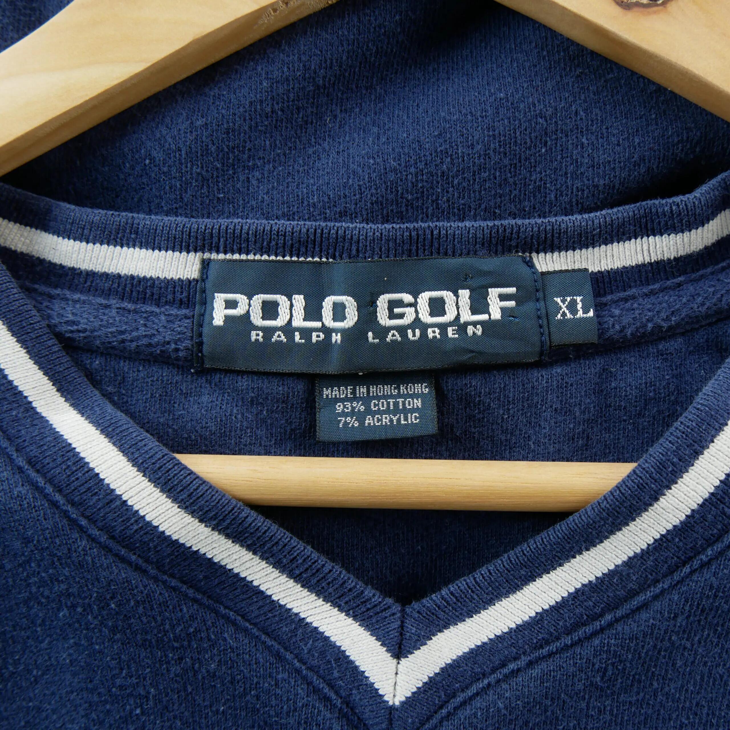 Second hand - Felpa Uomo Toppa golf ricamata - Stato molto buono 5/5