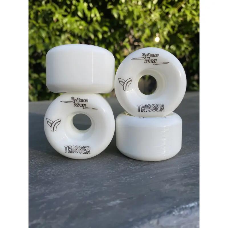 Trigger Conical Roues 52x31mm/101A Blanc x4 2/2