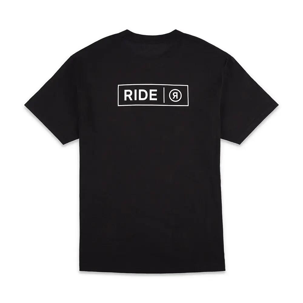 Triko RIDE Logo S/S BLACK 2/3