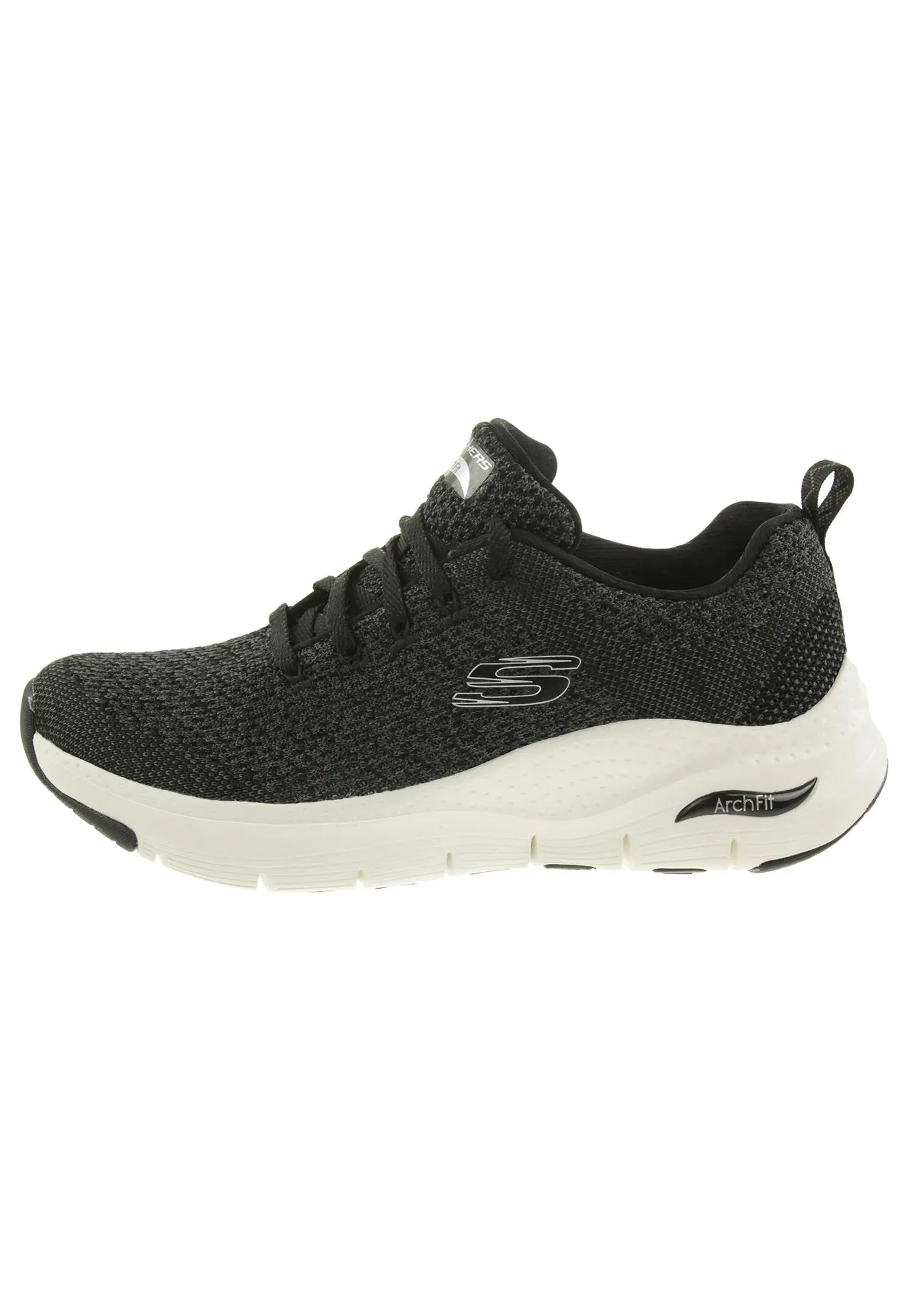 Calçado Skechers Arch Fit Infinite Adventure Mulher, Preto 3/5