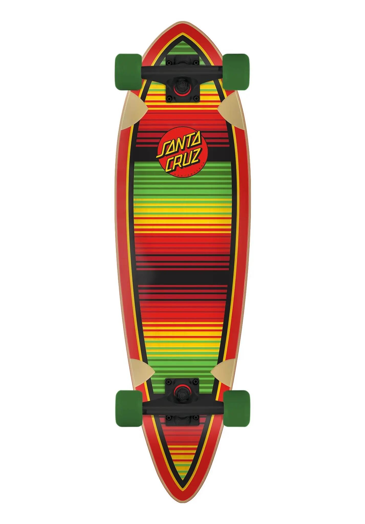Serape Dot Pintail 33 Longboard Multicolored 1/4