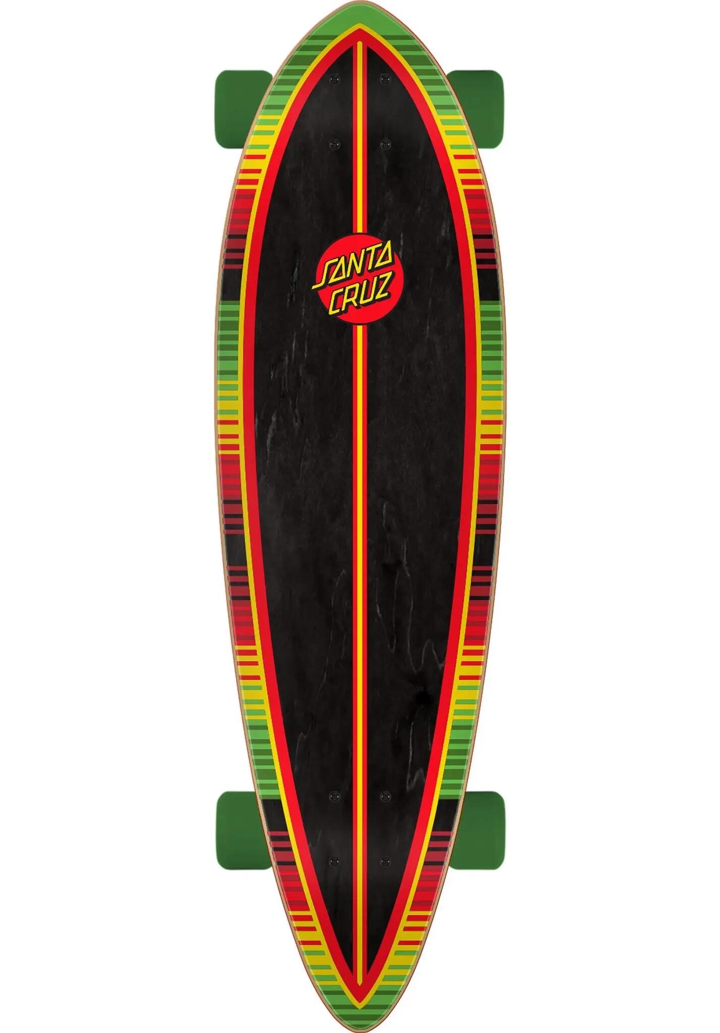 Serape Dot Pintail 33 Longboard Multicolored 3/4