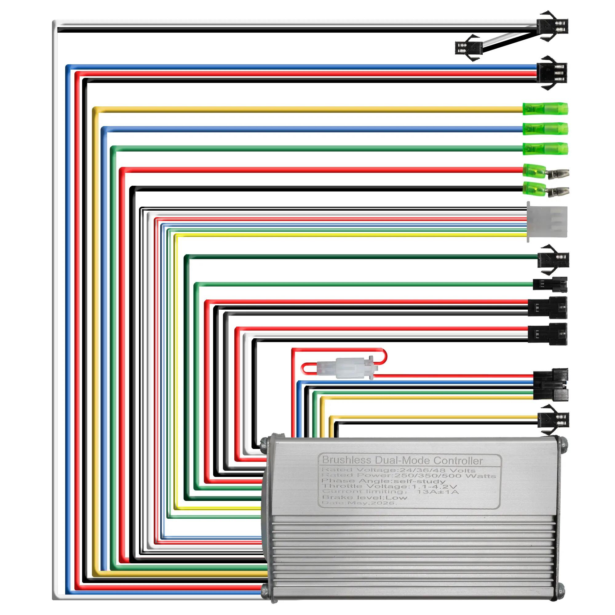 Kit electrónica S886 24/36/48V 13A  250/350/500W 2/5