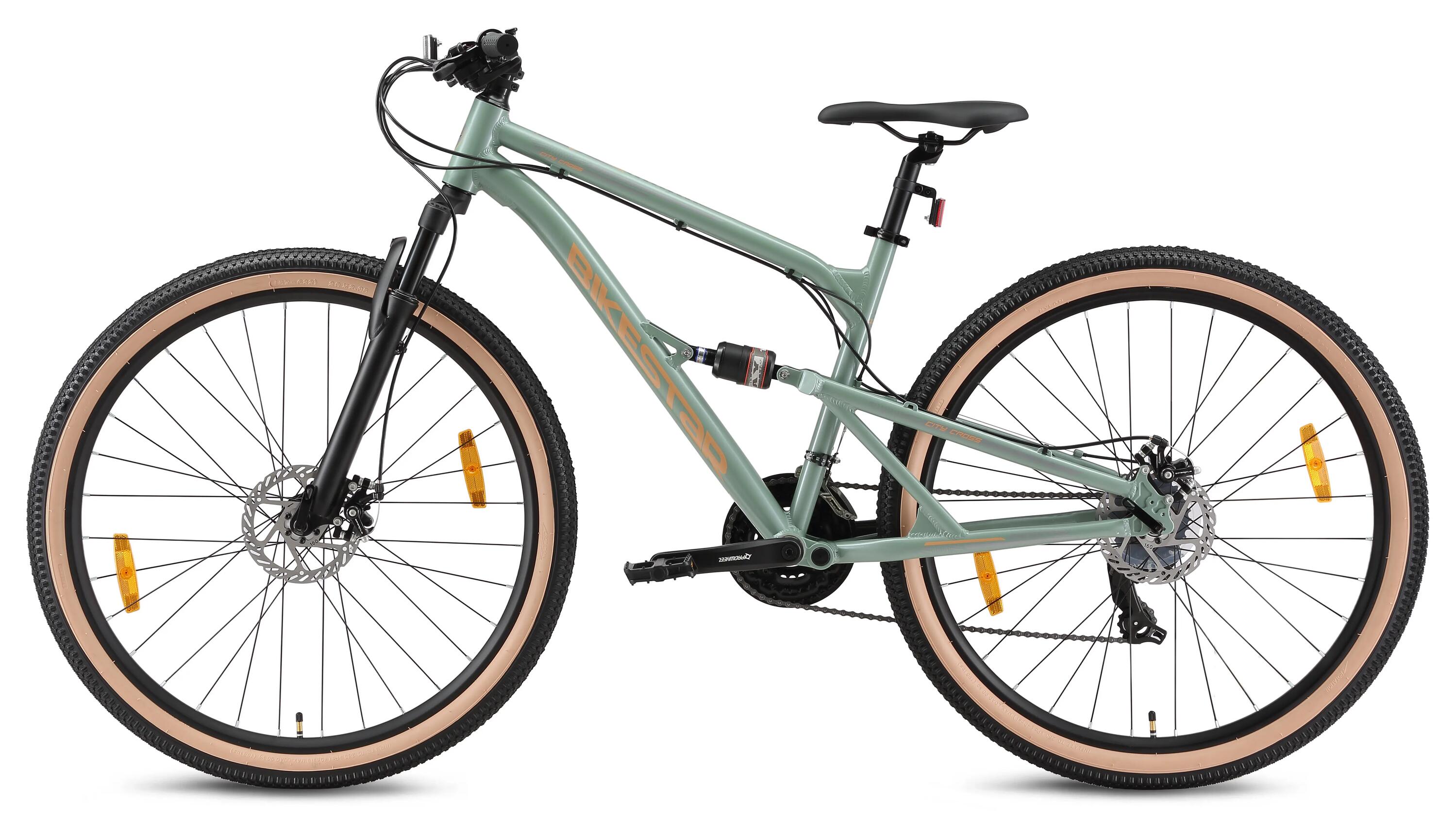MTB fiets 29" aluminium, volledig geveerde, 21 versnellingen, schijfremmen 3/14