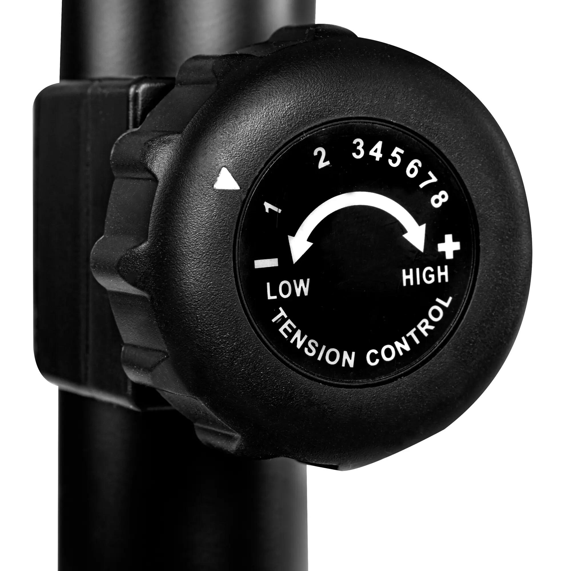 Bicicleta Estática Spokey Impeller CR Magnética con Sensor de Pulso 5/7
