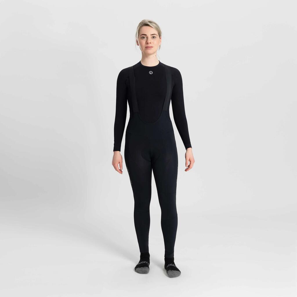 Long Cycling Bib Shorts Women Essential