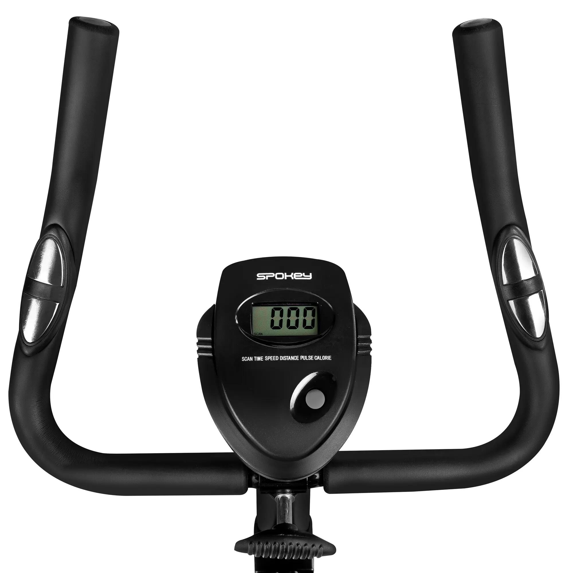 Bicicleta Estática Spokey Impeller CR Magnética con Sensor de Pulso 3/7