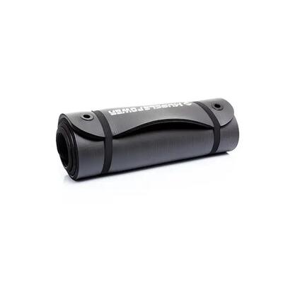 Muscle power gymnastiekmat zwart 190 x 60 x 1,5 cm mp1454