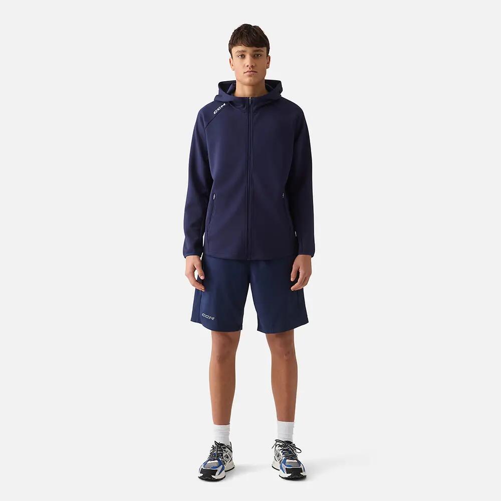 Premium Tech - Chaleco deportivo con cremallera y capucha - Niños - Azul 3/5