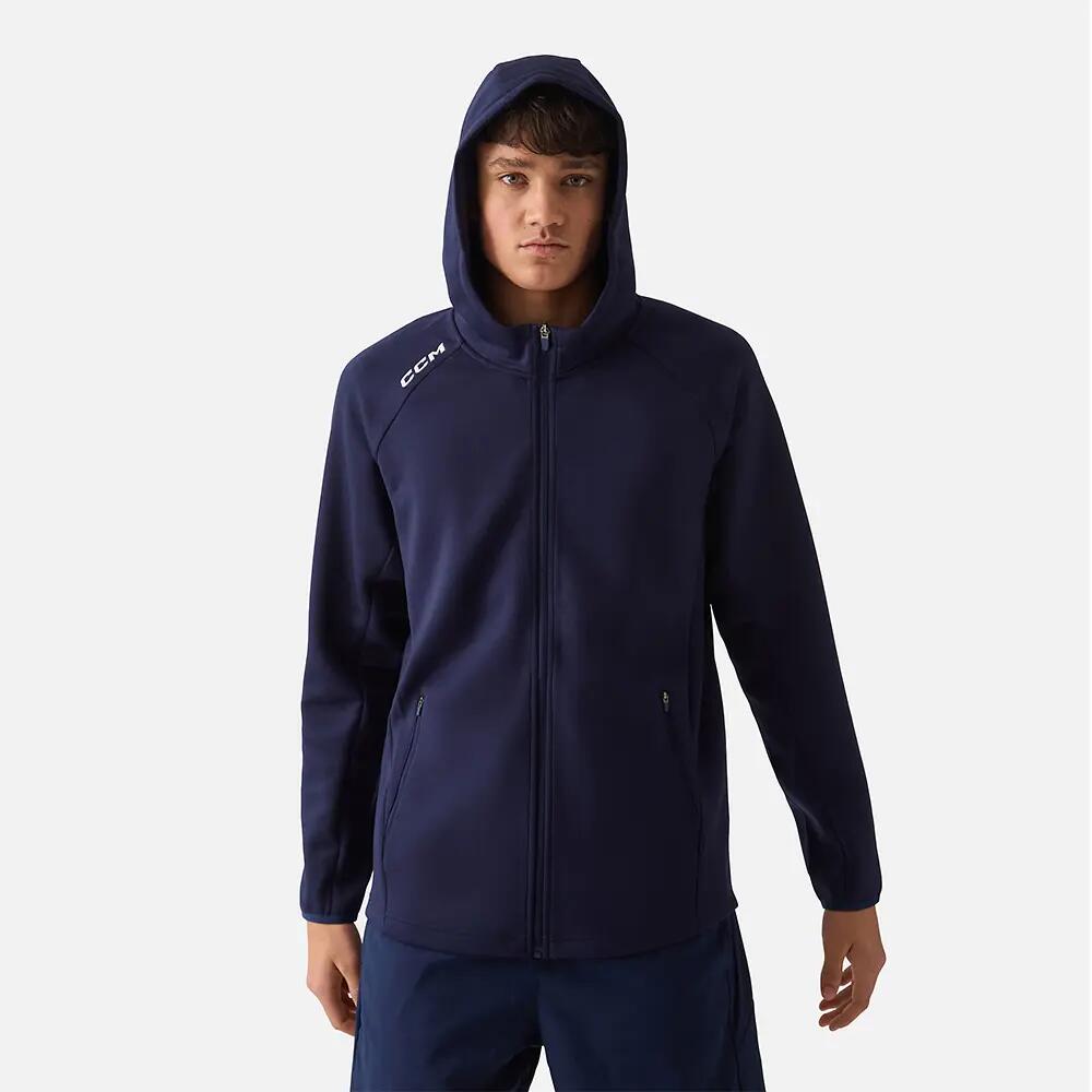 Premium Tech - Chaleco deportivo con cremallera y capucha - Niños - Azul 2/5