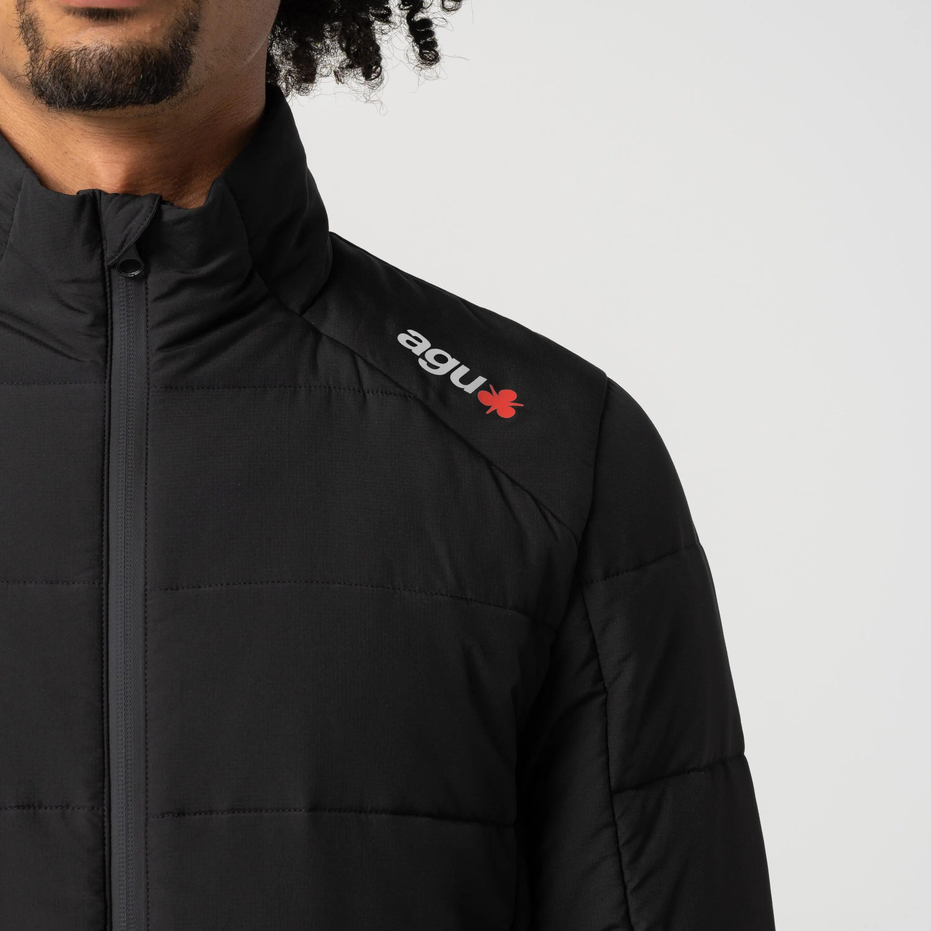 Fietsjack Isoguard ademend zwart 6/7