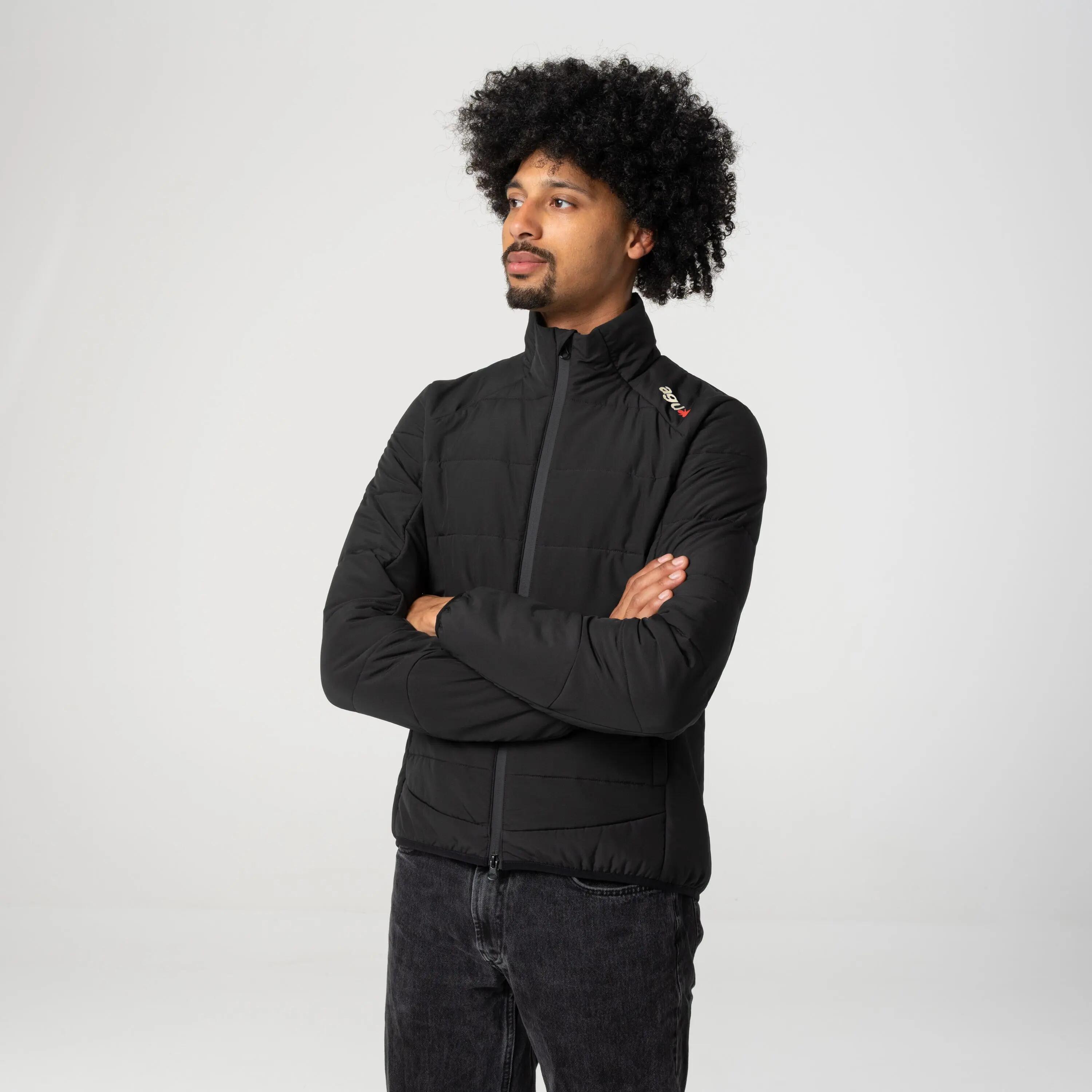 Fietsjack Isoguard ademend zwart 4/7
