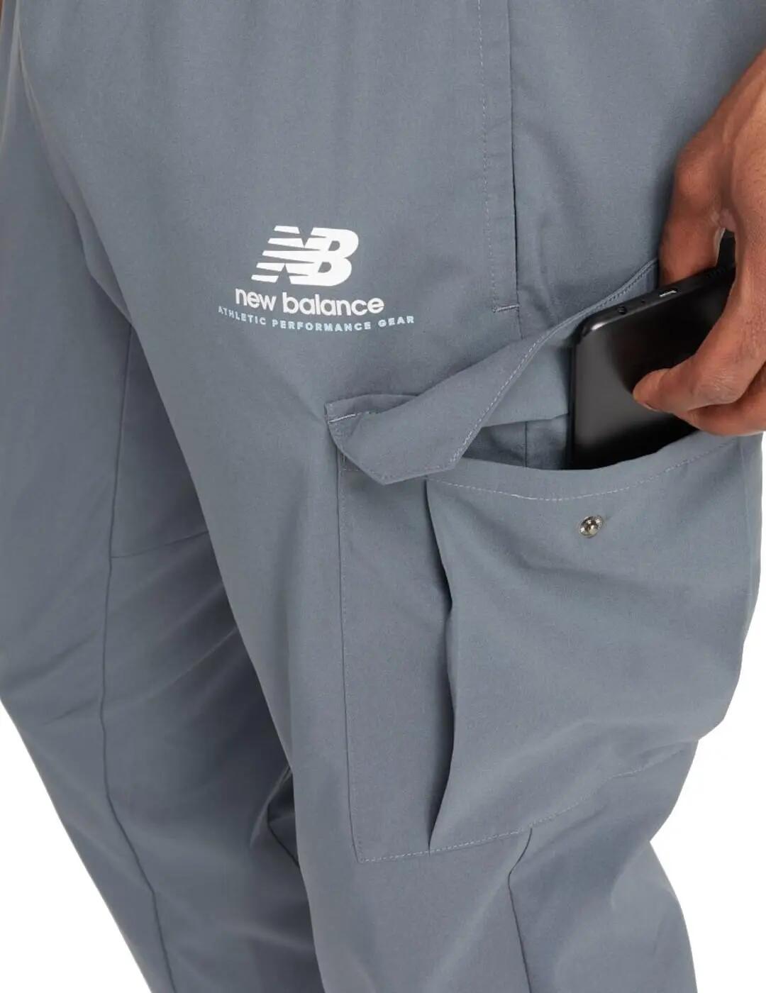 Pantalón para Hombre New balance Classic cargo Gris 4/4