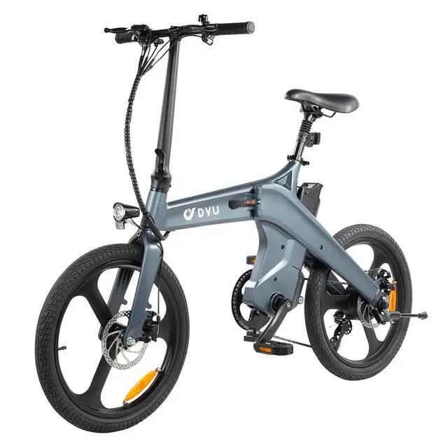 DYU Elektrické městské kolo T1 motor 250 W, baterie 36 V 10 Ah