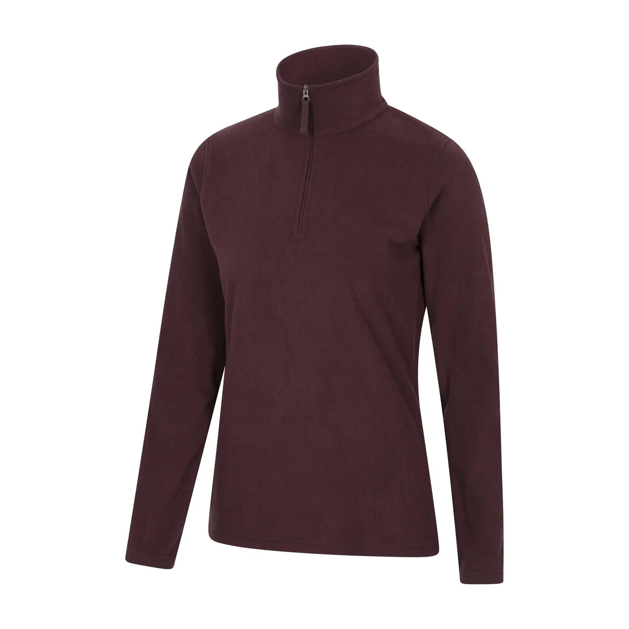 Damen Wandern Fleecejacke Halber Reißverschluss Leicht Atmungsaktiv - Camber II 4/9