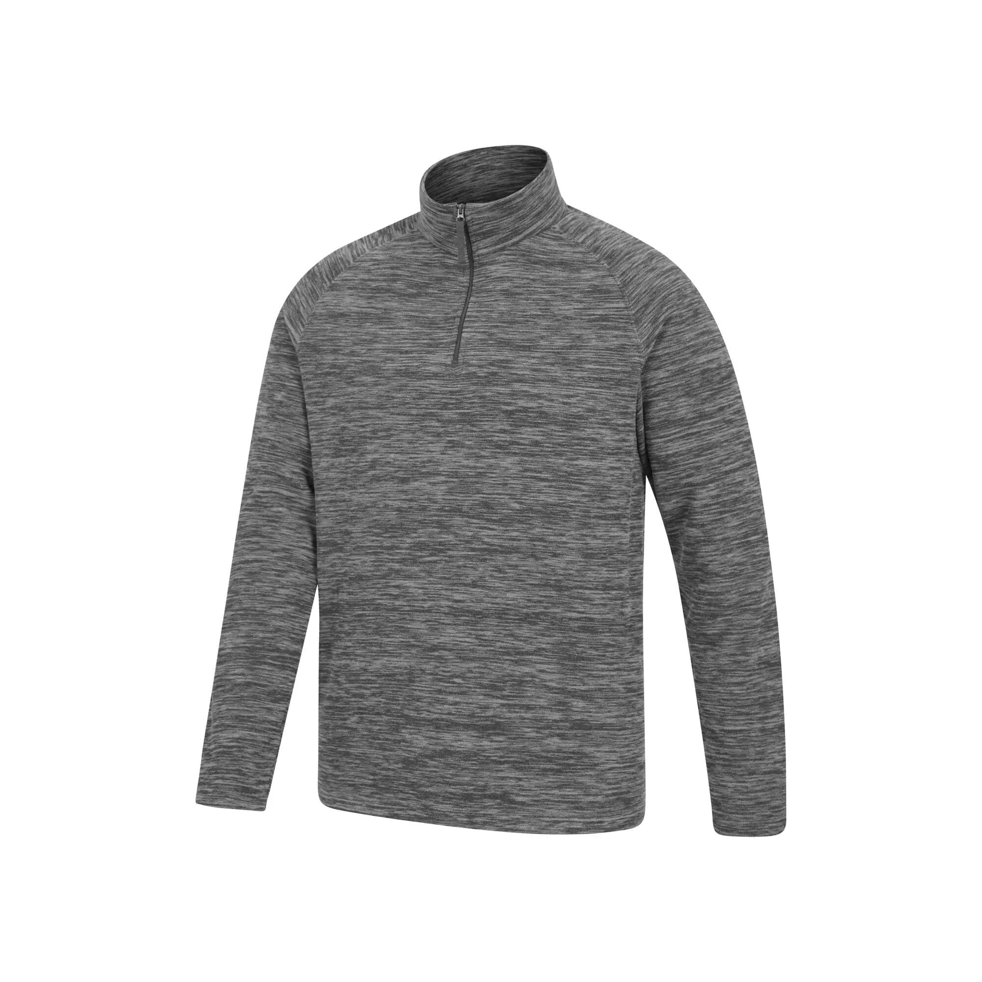 Herren Wandern Microfleece-Jacke Halber Reißverschluss Leicht - Snowdon II 12/13
