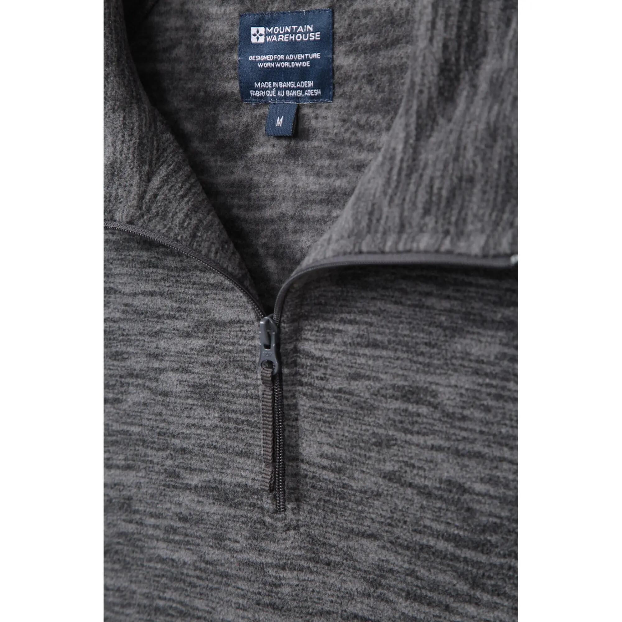 Herren Wandern Microfleece-Jacke Halber Reißverschluss Leicht - Snowdon II 10/13