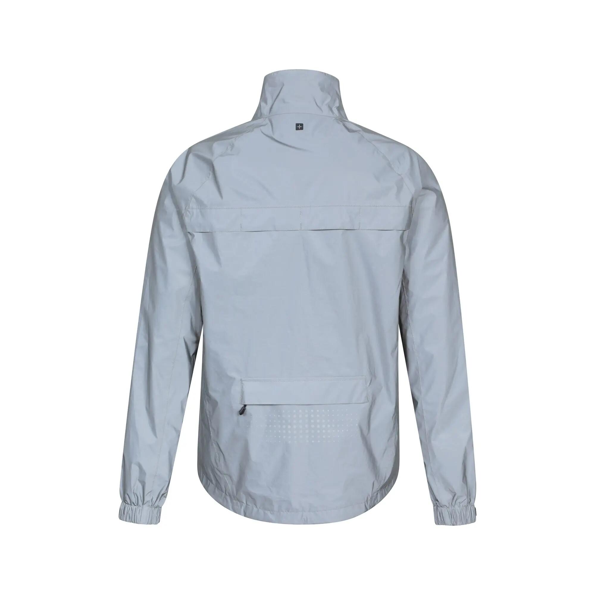 Herren Radfahren Regenjacke Hohe Sichtbarkeit Reflektierend - Adrenaline 9/14