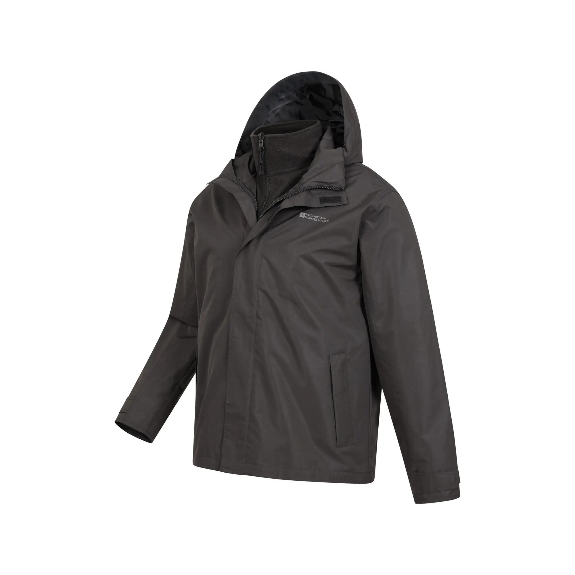 Herren Wandern 3-in-1-Jacke Wasserdicht Atmungsaktiv - Fell 9/13