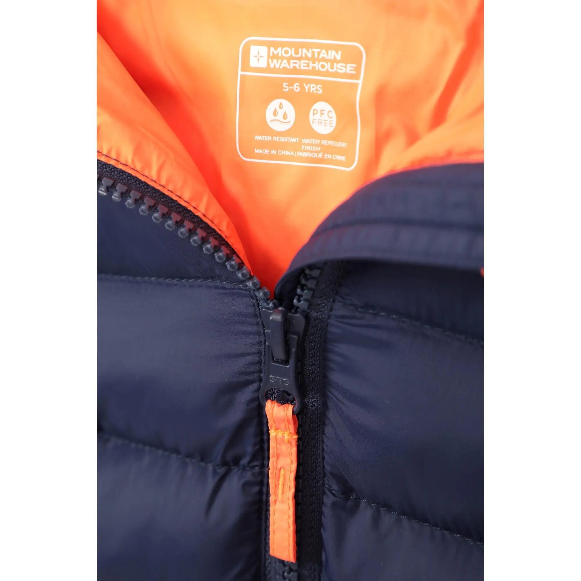 Doudoune Matelassée de Randonnée Enfant Déperlante Légère Capuche, Seasons II 10/10