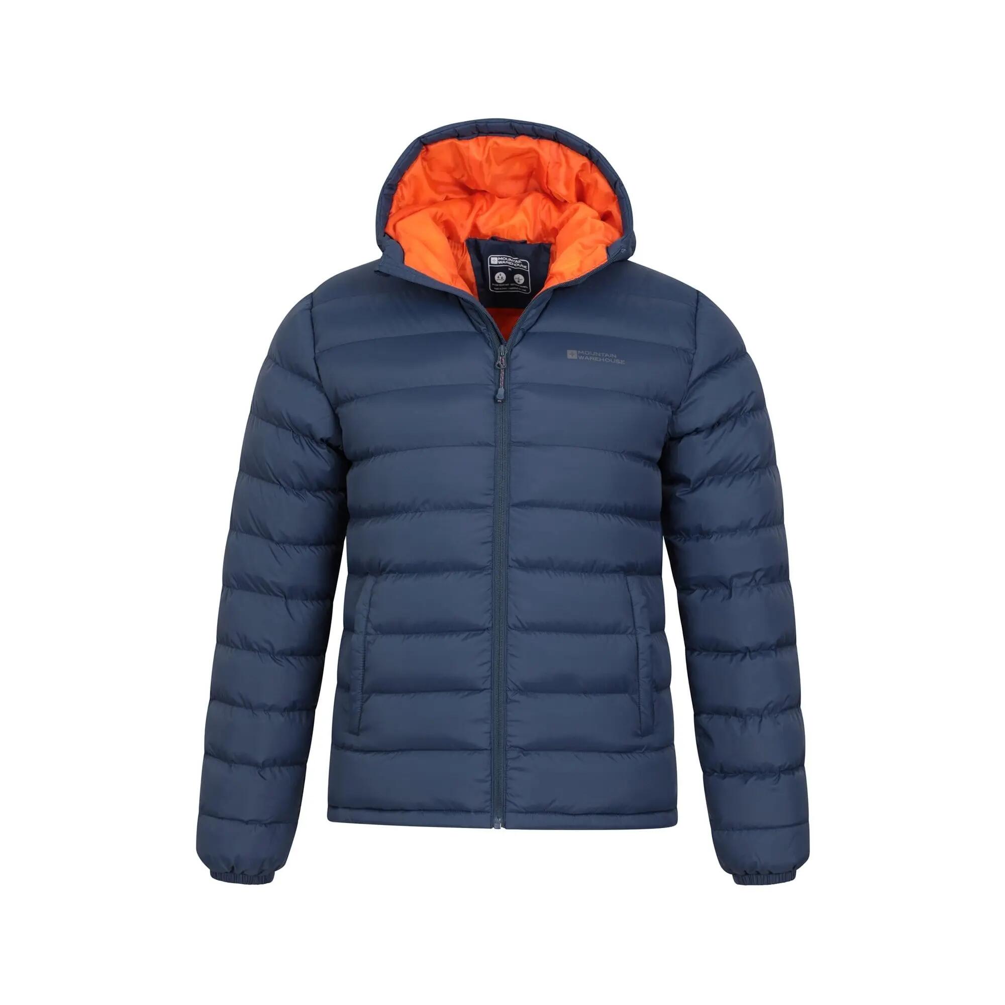 Herren Winterwandern Steppjacke Wasserabweisend Leicht Kapuze - Seasons 10/11