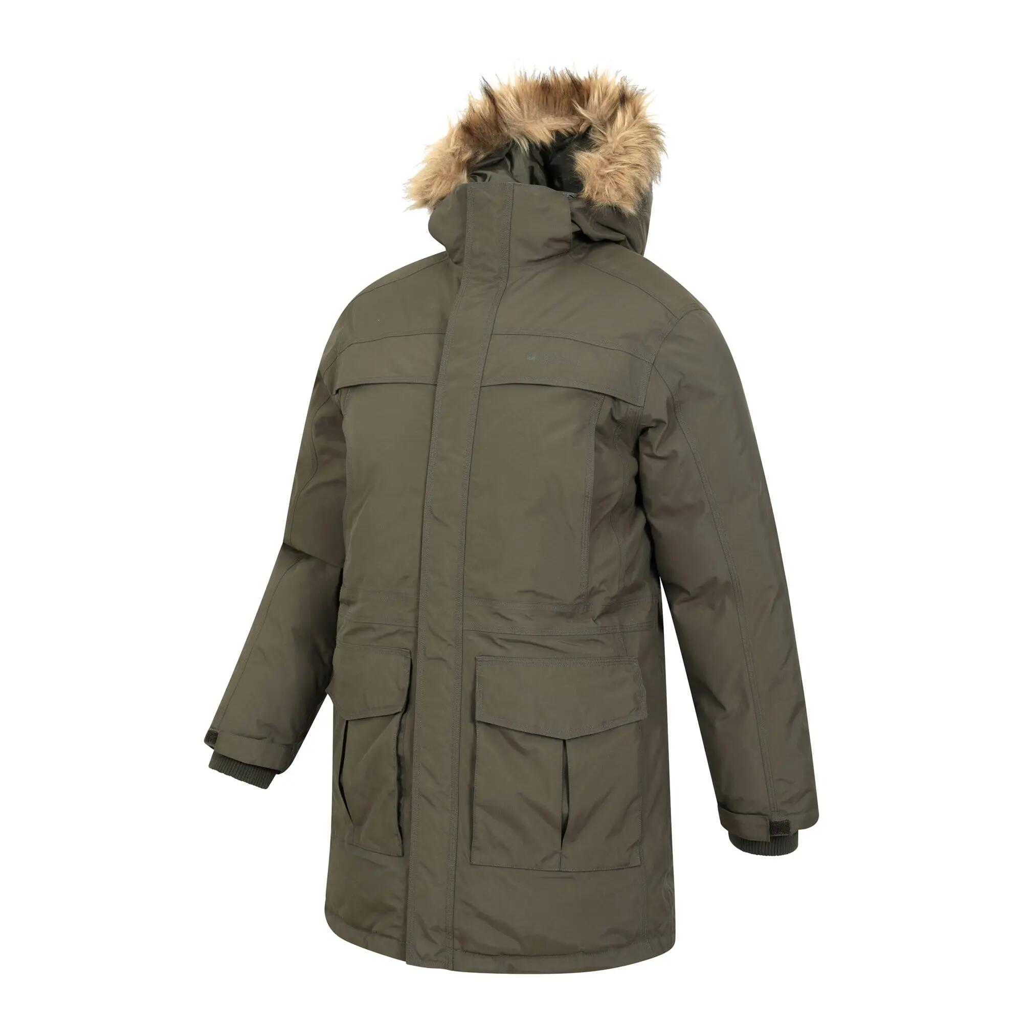 Herren Winterwandern Daunenjacke Wasserdicht Kapuze - Antarctic Extreme 9/10