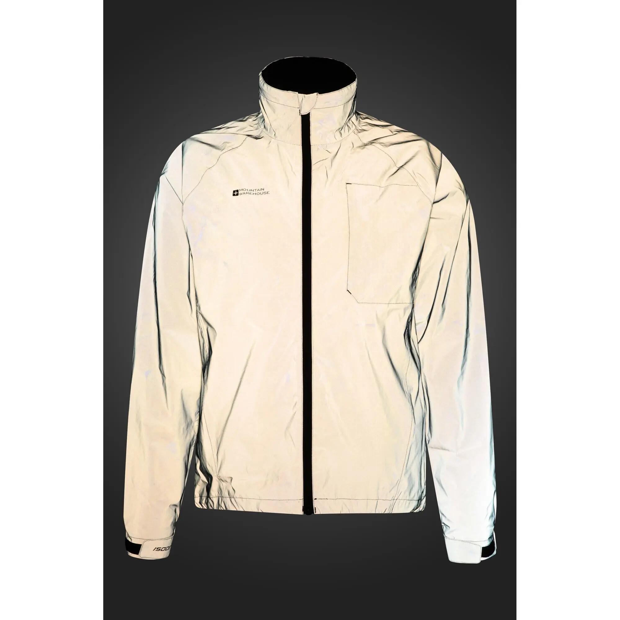 Herren Radfahren Regenjacke Hohe Sichtbarkeit Reflektierend - Adrenaline 13/14