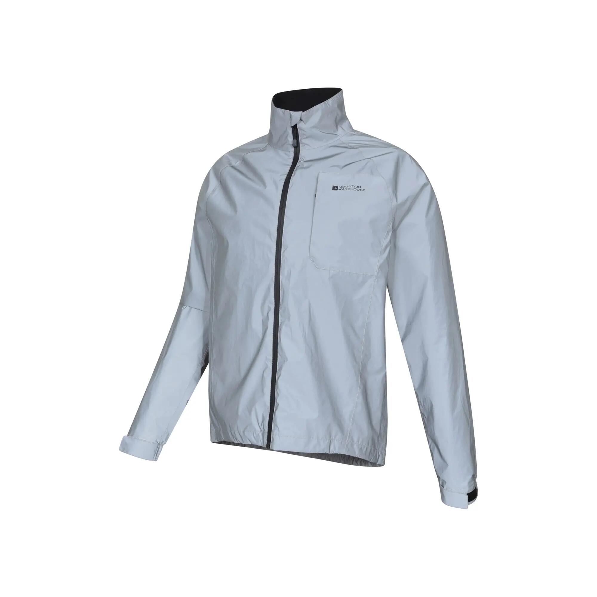 Herren Radfahren Regenjacke Hohe Sichtbarkeit Reflektierend - Adrenaline 11/14