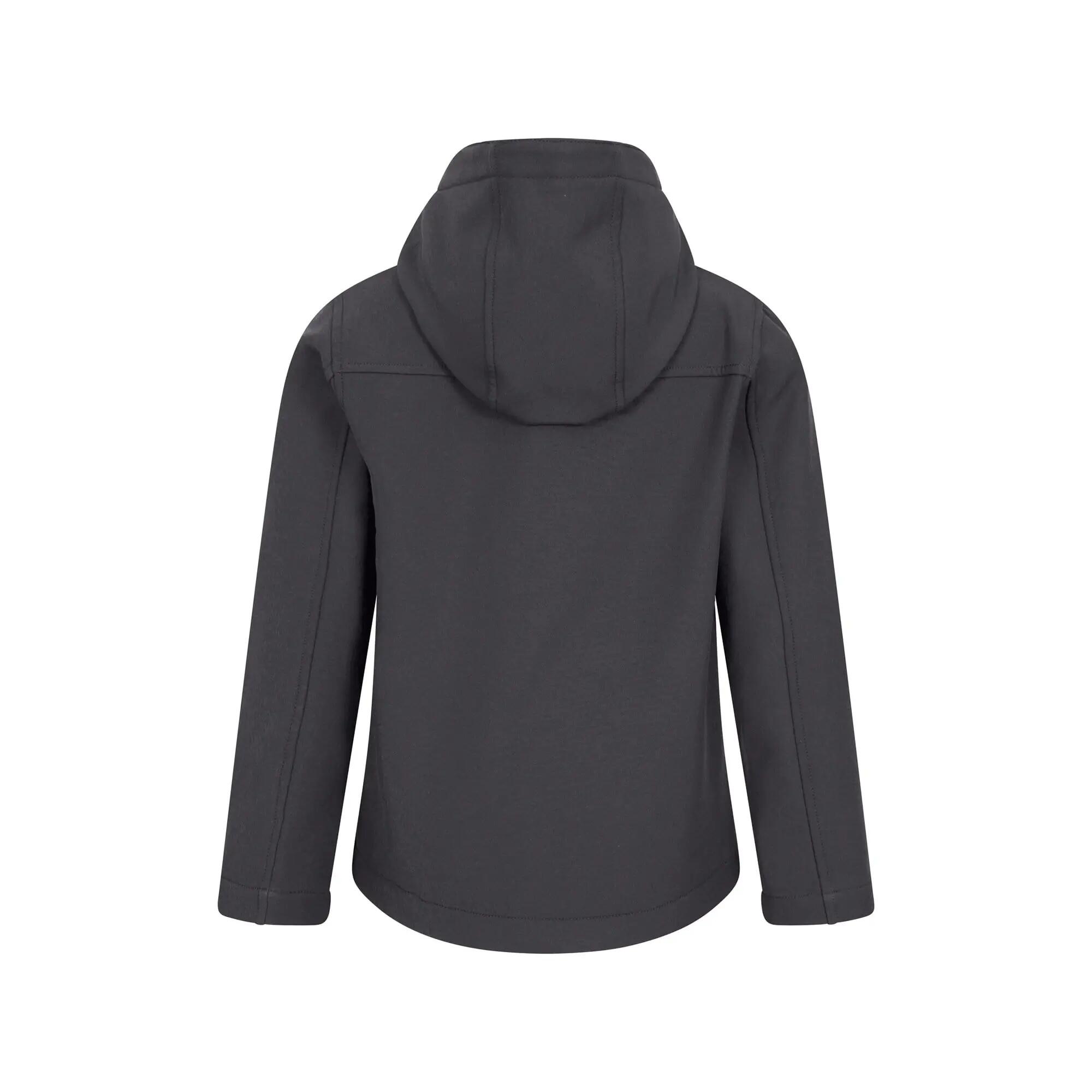 Kinder Wandern Softshelljacke Wasserabweisend Winddicht Kapuze - Exodus 9/10