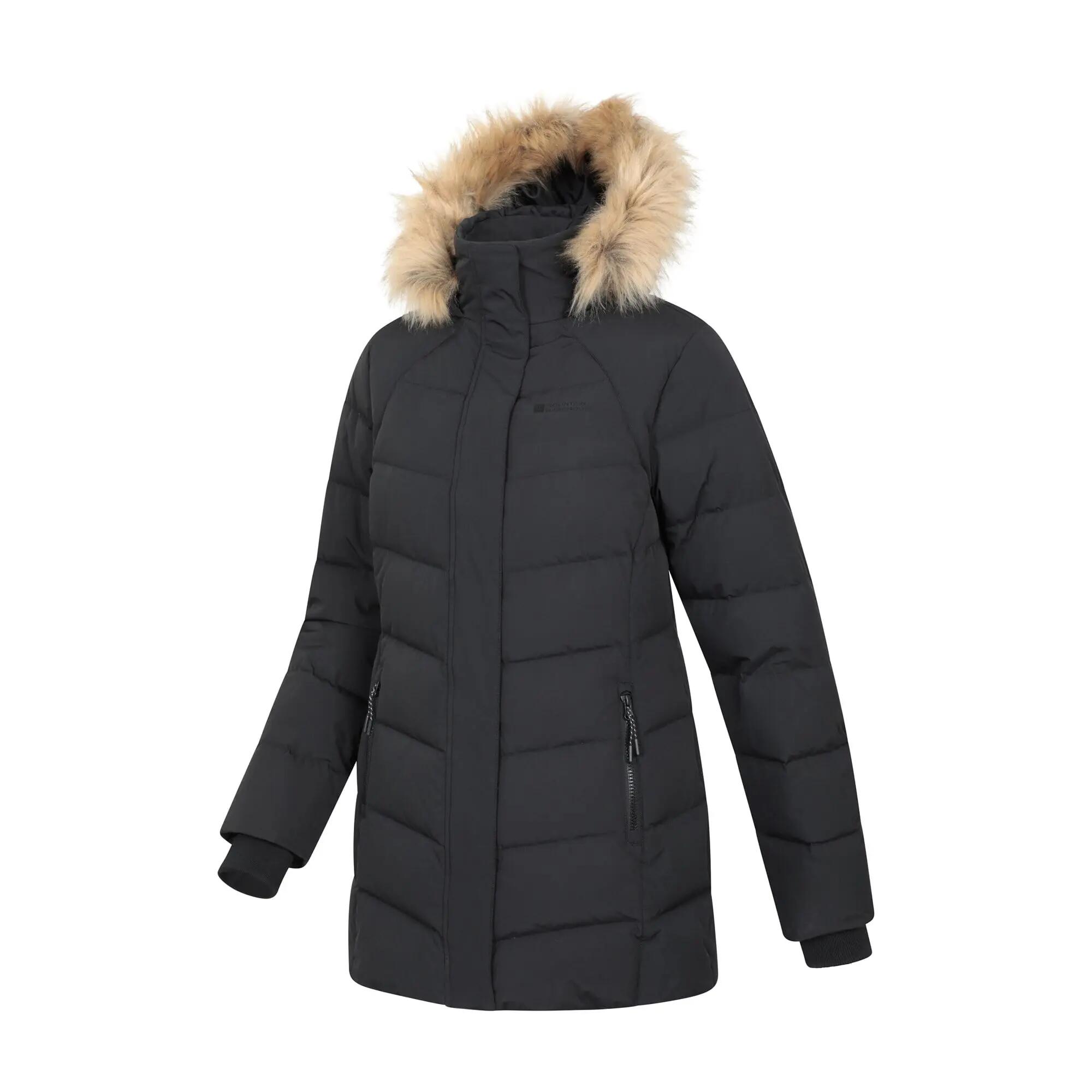 Damen Winterwandern Daunenjacke Wasserabweisend Fellkapuze Leicht - Isla II 14/15
