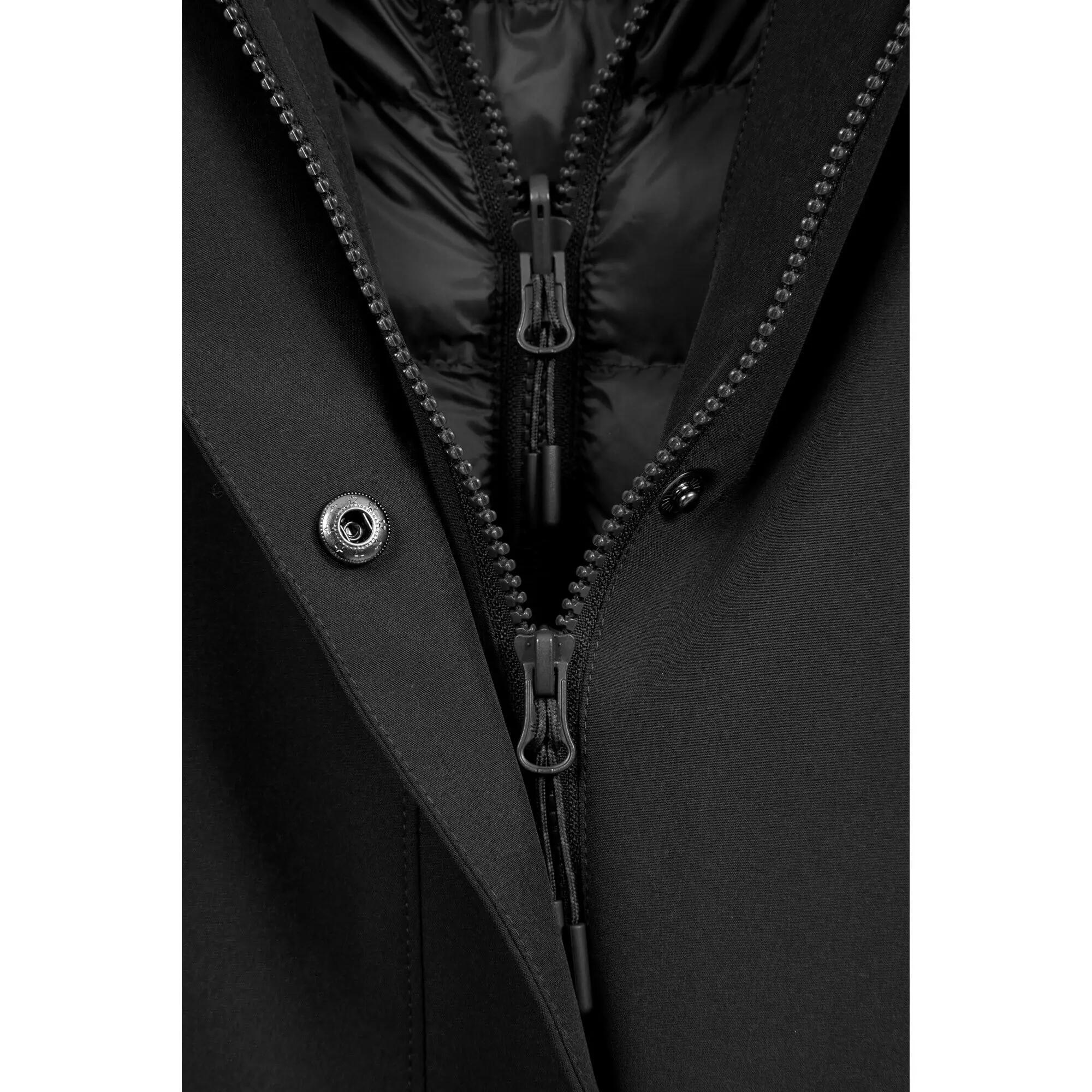 Veste 3 en 1 de Randonnée Femme Longue Imperméable Coupe-Vent Capuche, Alaskan 15/15