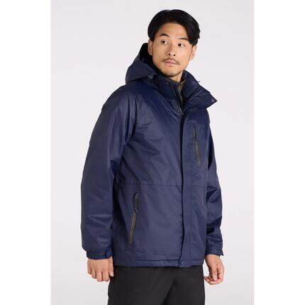Herren Wandern 3-in-1-Jacke Wasserdicht Atmungsaktiv Kapuze - Bracken Extreme