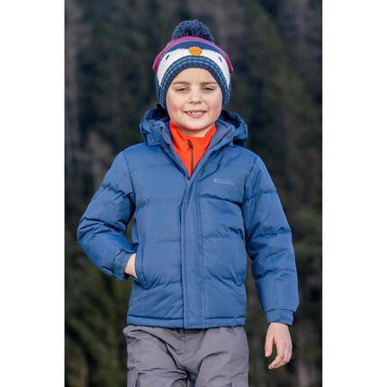Kinder Winterwandern Steppjacke Wasserabweisend Atmungsaktiv Kapuze - Snow II