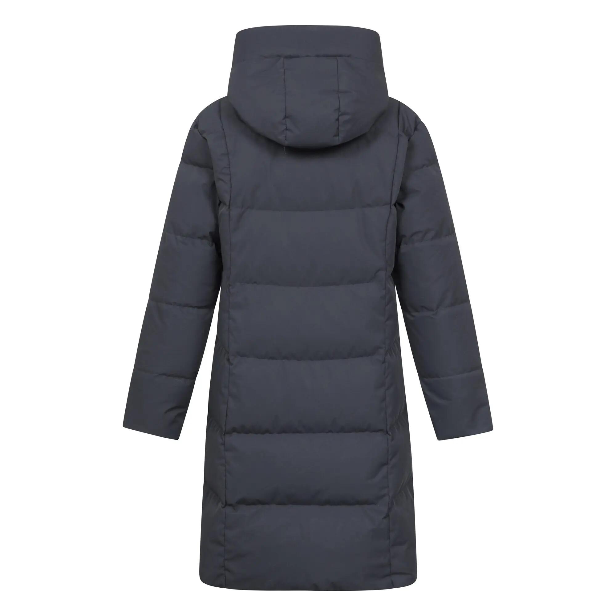 Doudoune de Randonnée Femme Longue Déperlante Capuche Duvet 600, Cosy Wrap II 13/15