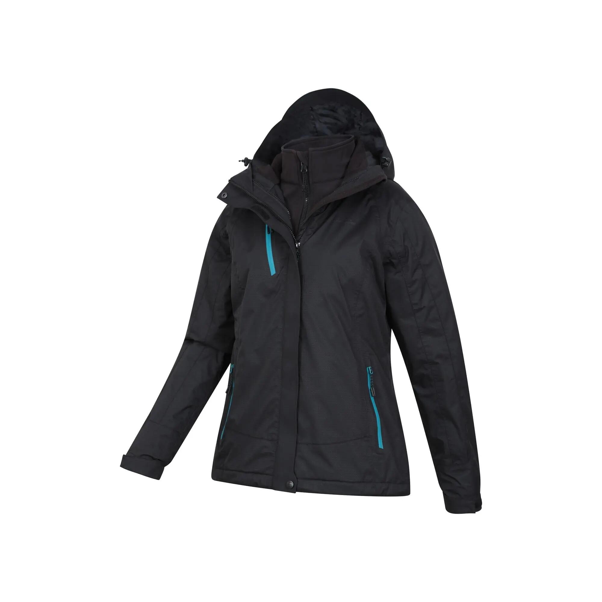 Veste 3 en 1 de Randonnée Femme Imperméable Respirante, Bracken Extreme 9/12