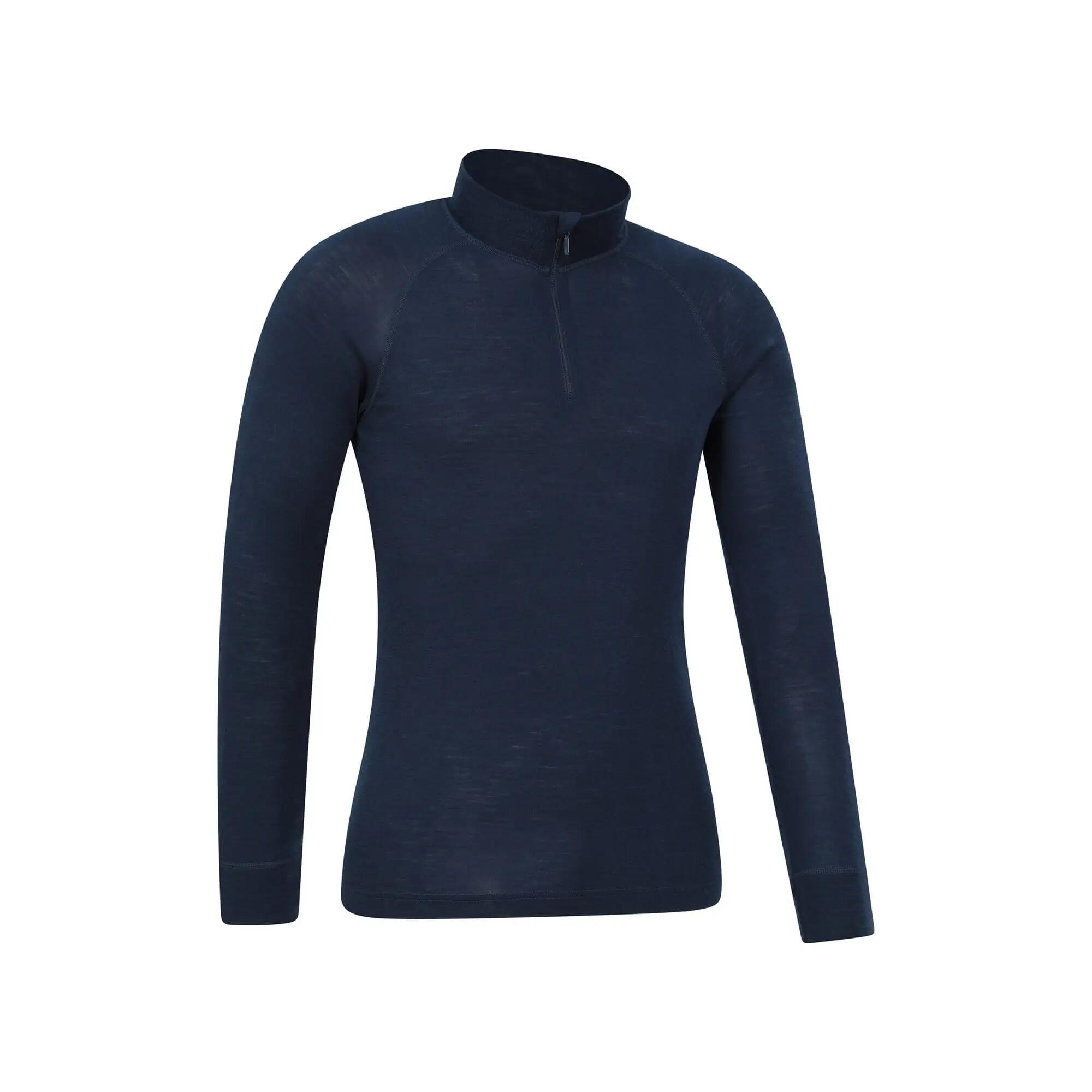 Sous-vêtement Thermique de Randonnée Homme Laine Mérinos, Hiver II 7/9