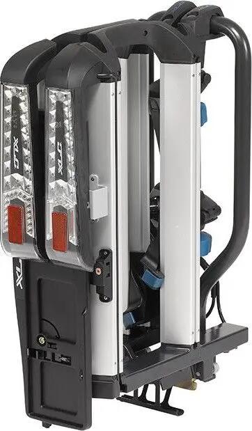 Fietsendrager op trekhaak XLC VC-C09 Azura Easy Led WT 2 Fietsen Zwart 2/7