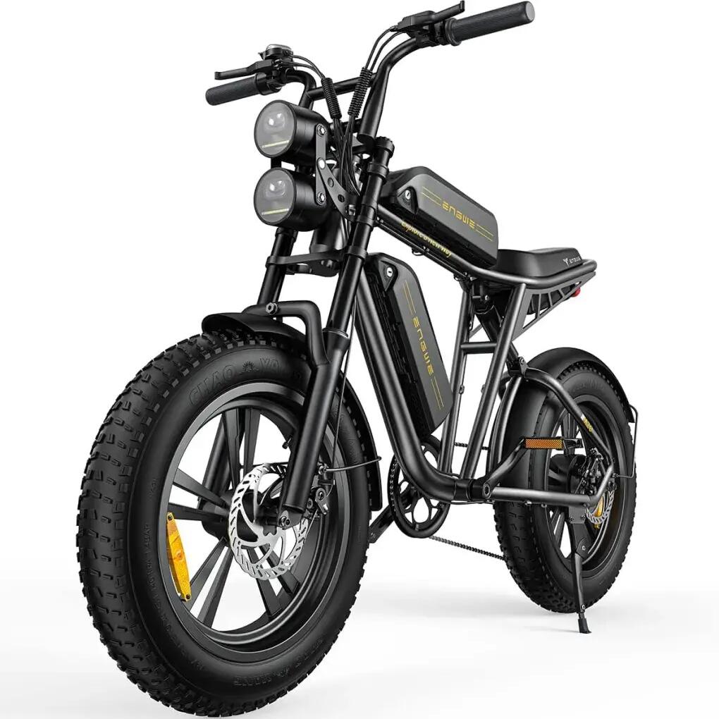 Електрически велосипед ENGWE M20 20", 48V 26Ah с двойна батерия