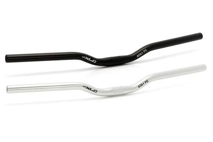 XLC Riser-Bar HB-M04 Ø 25,4mm, 630mm, 30mm, silber/matt, 6°