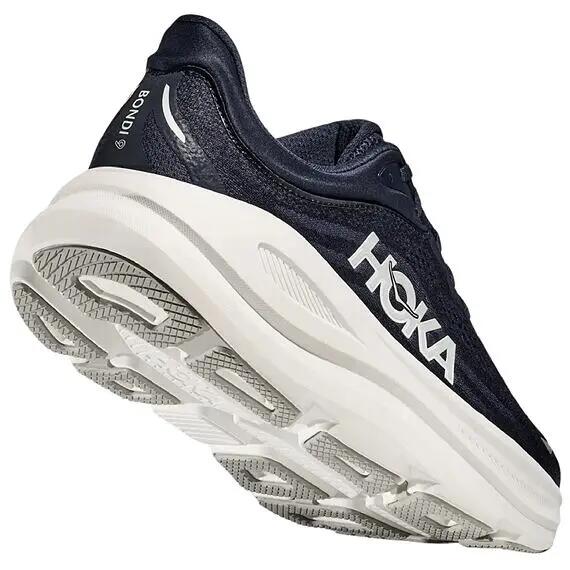 Sapatos Hoka Bondi 9 Confortáveis para Corrida Azul/Branco 4/5