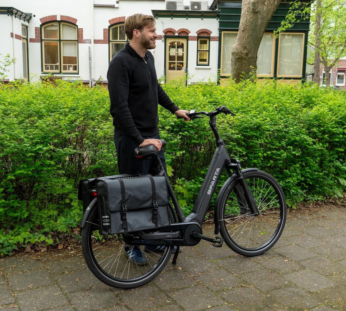 Fietstas voor Toerfietsen van het merk VOLTANO - Unisex - Kleur ZWART -  - 48L 3/7