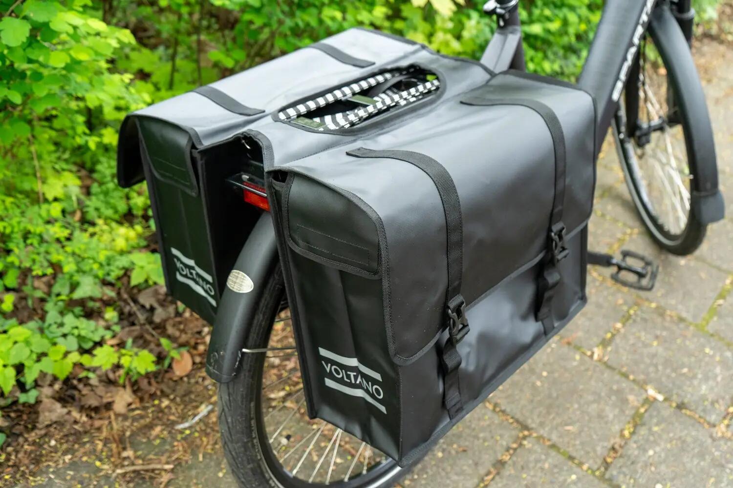 Fietstas voor Toerfietsen van het merk VOLTANO - Unisex - Kleur ZWART -  - 48L 2/7